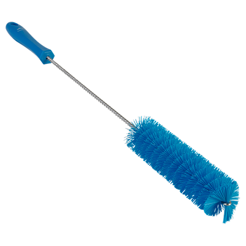 ESCOBILLÓN Ø40MM 500MM CERDAS DURAS AZUL