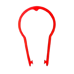 CORRETJA  DE SEGURETAT EZI-ACTION VERMELLA