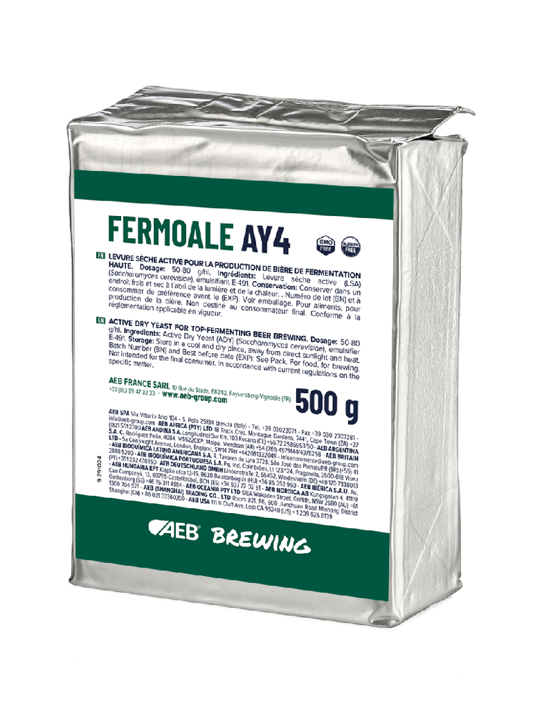 LEVADURA FERMOALE AY4 500GR    