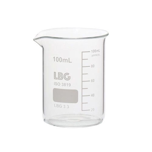 VASO BAJO GRADUADO 100ML