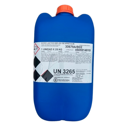 [PRO0100330B] ÀCID LÀCTIC 80% 25KG     