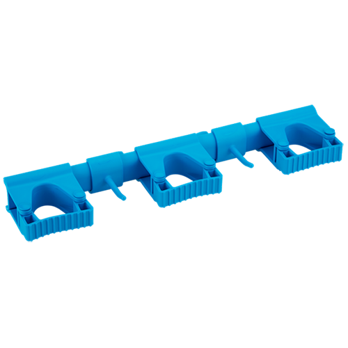 [V10113] SOPORTE DE PARED HIGIÉNICO 420MM AZUL