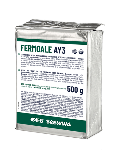 [WAEB004942] LEVADURA FERMOALE AY3 500GR