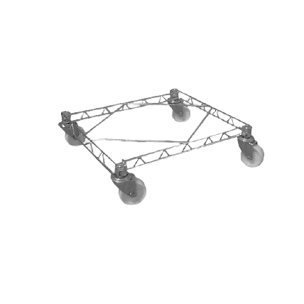 [AP0800530] BASE RODANTE INOX PARA REJILLAS 630X510MM