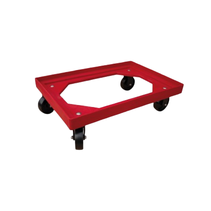 [CP10007] BASE RODANT 2 RODES FIXES/2 GIRATORIES 600X400MM